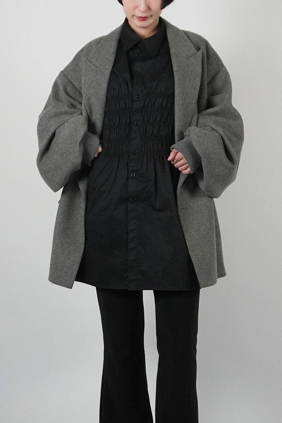 Smocking Overshirt