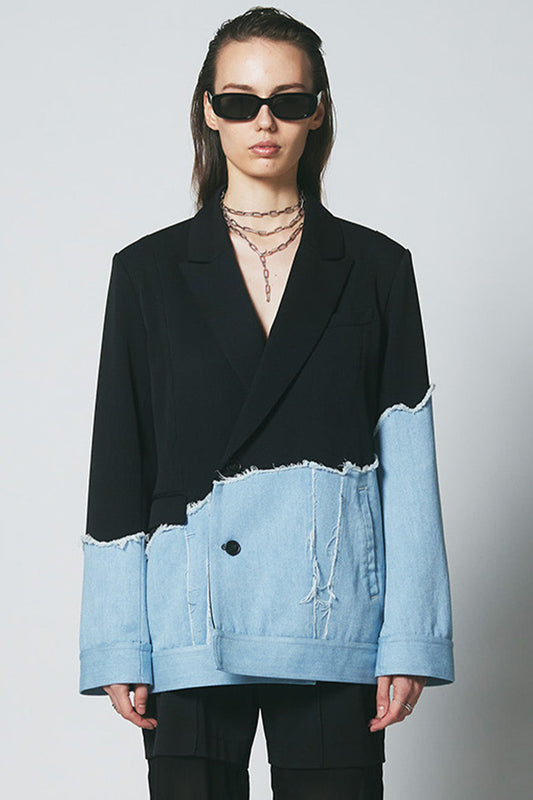 Contrast Denim Jacket