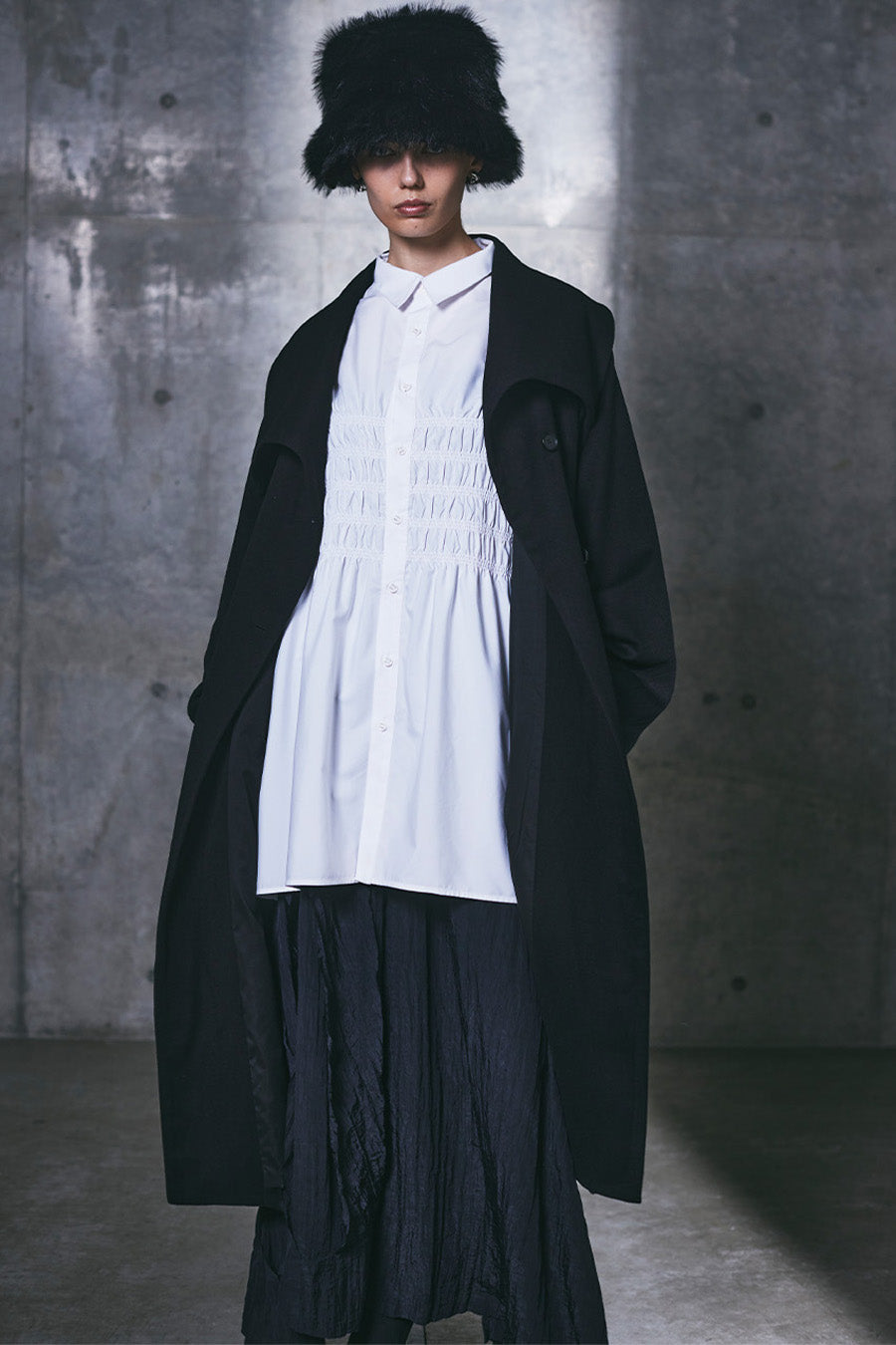 Smocking Overshirt
