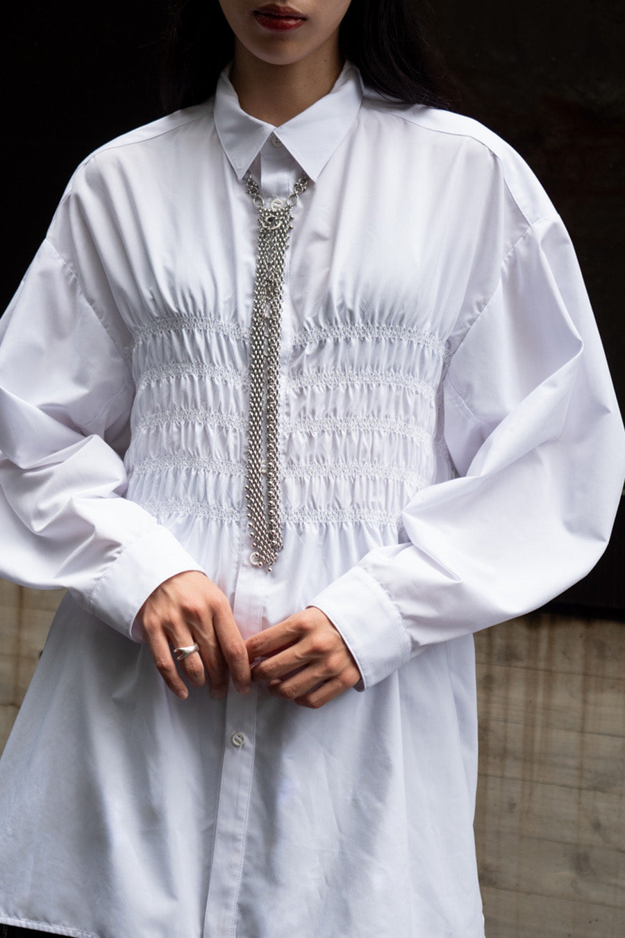 Smocking Overshirt