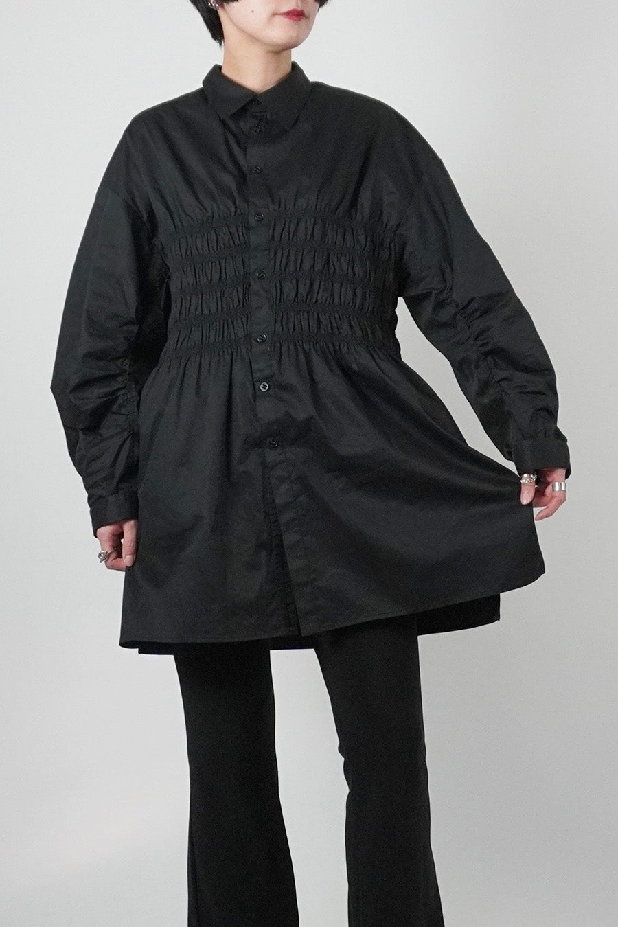 Smocking Overshirt