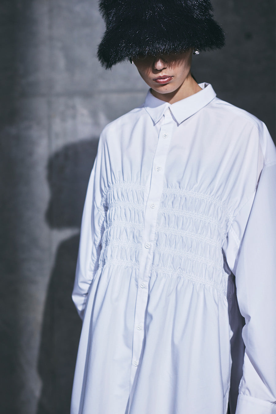 Smocking Overshirt