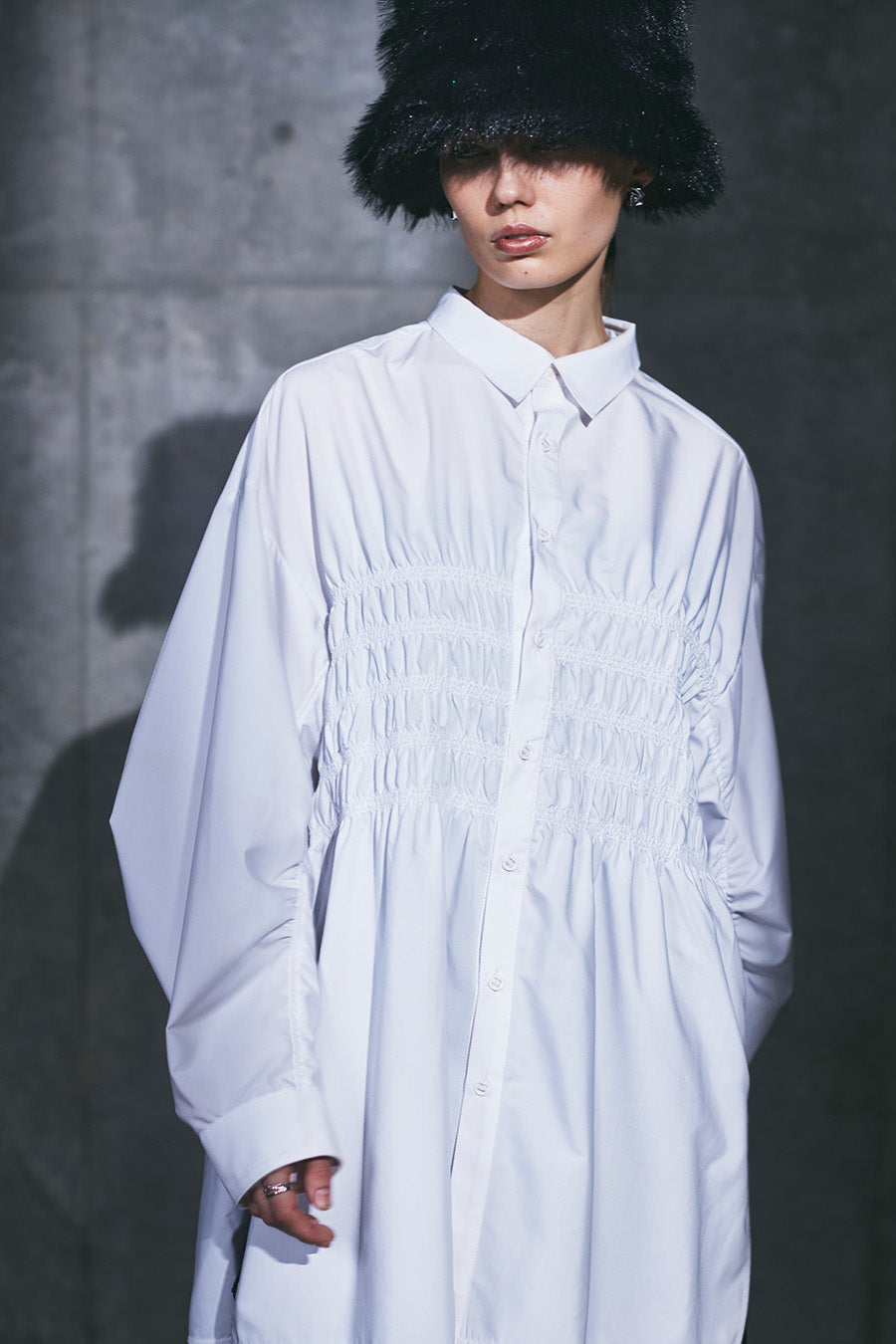 Smocking Overshirt