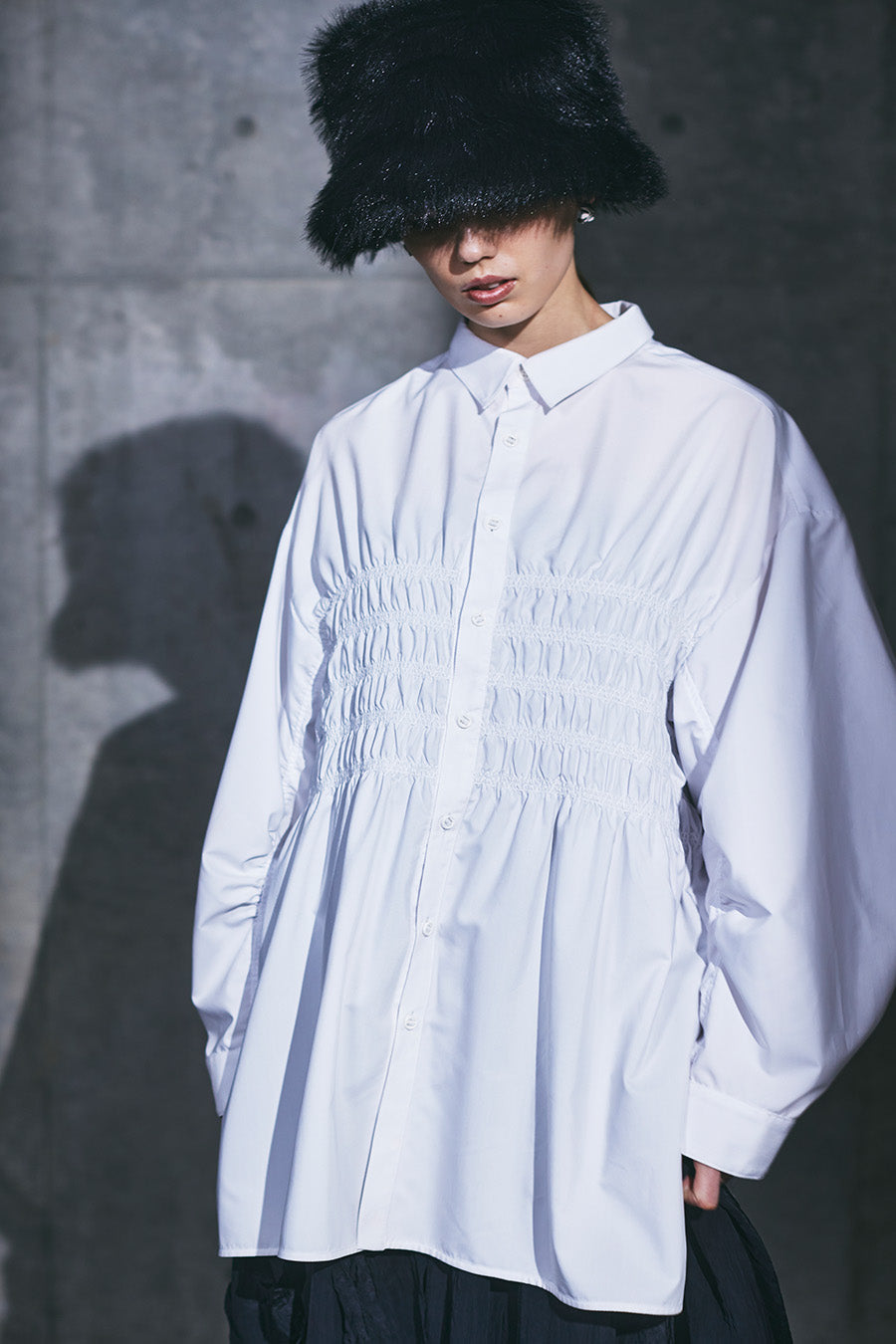 Smocking Overshirt