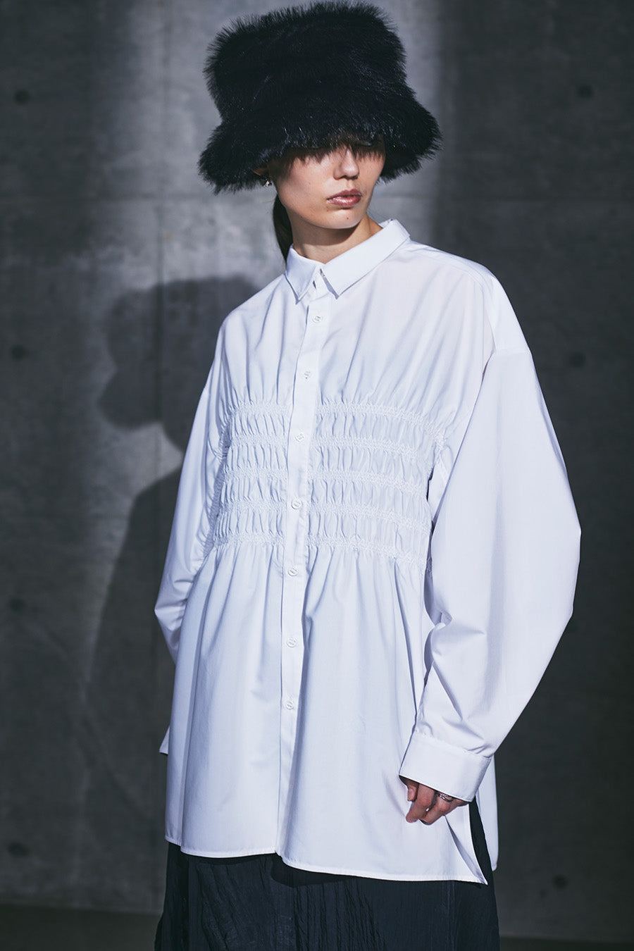 Smocking Overshirt