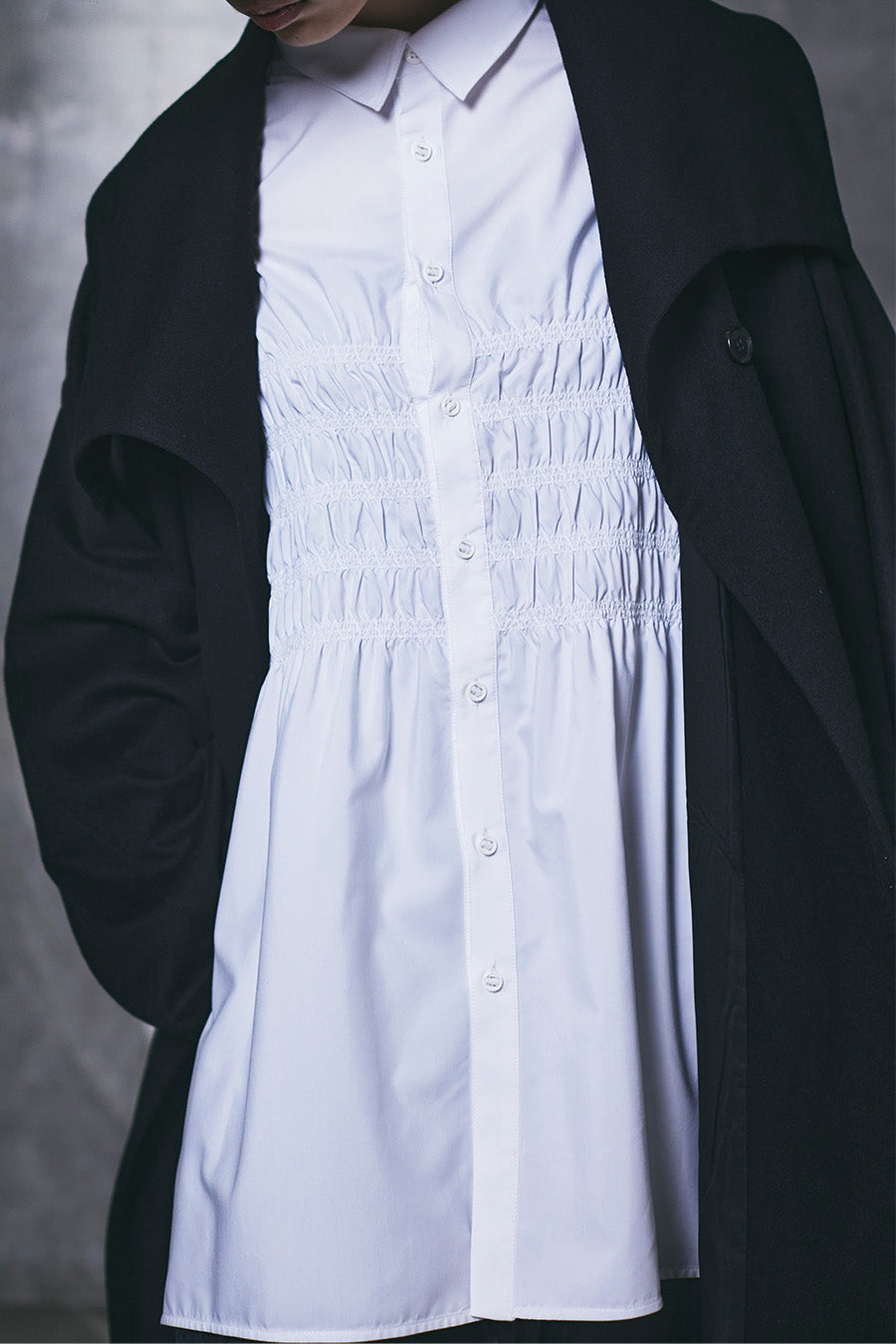 Smocking Overshirt