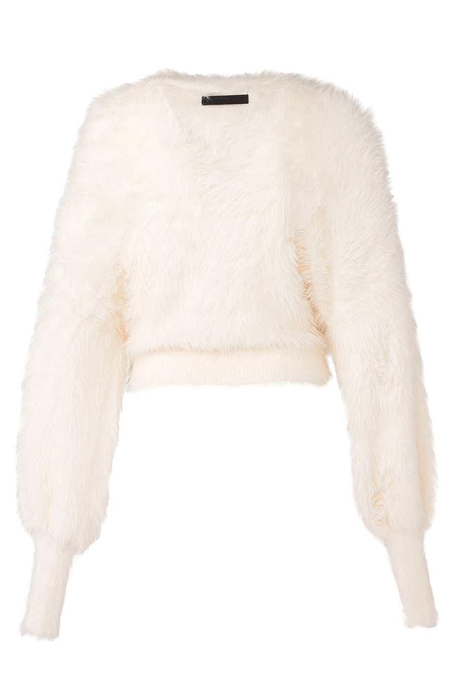Fuzzy Knit Tops