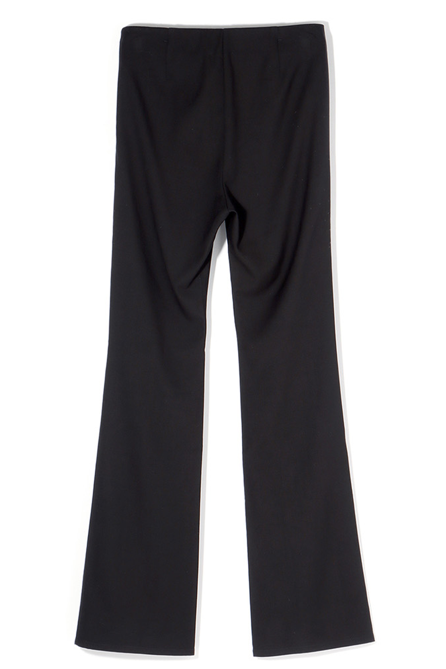 Center Zip Flare Pants